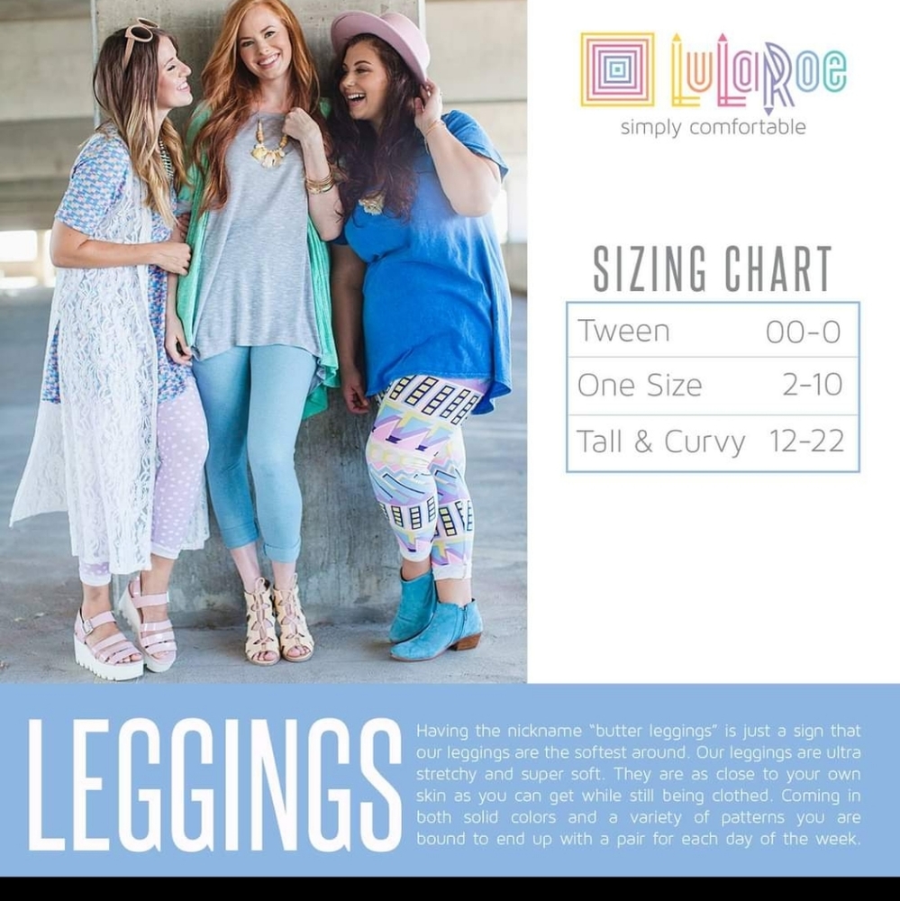 Bundle of three OS leggings
